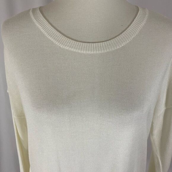 A New Day White Crewneck Sweater - Picture 3 of 6